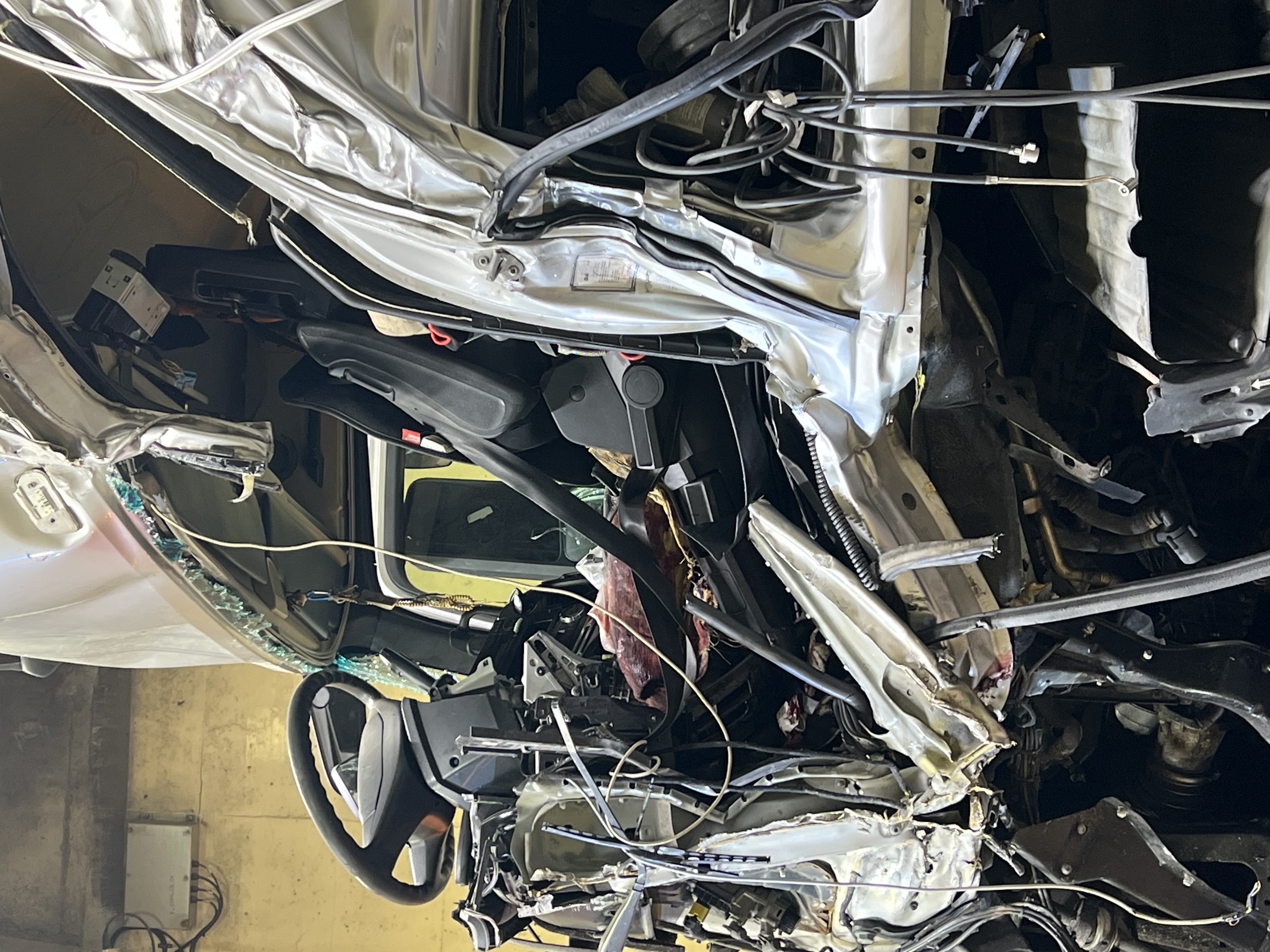 LKW-Unfall Unterflurtrasse A10 4