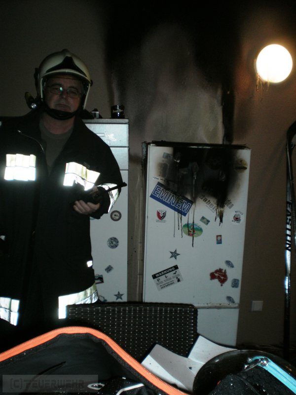 Gemeldeter Wohnungsbrand