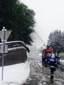 Schneechaos fordert Villacher Feuerwehren