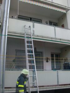 Aufmerksamer Nachbar verhindert Wohnungsbrand