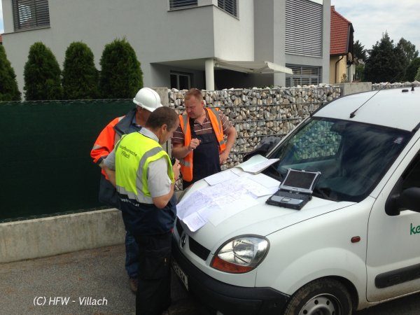 Gausaustritt in Villach fordert Feuerwehreinsatz (Bild 4)
