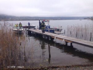 Fischerboot mit 2 Personen gesunken