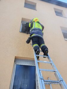Dramatischer Wohnungsbrand in Villach