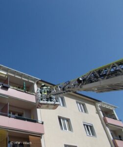Personenbergung für das Rote Kreuz