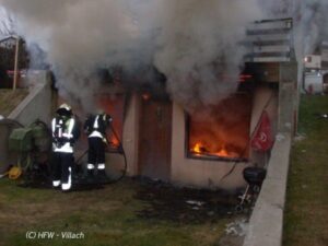 Wohnungsbrand Villach Stadtteil Kleinsattel