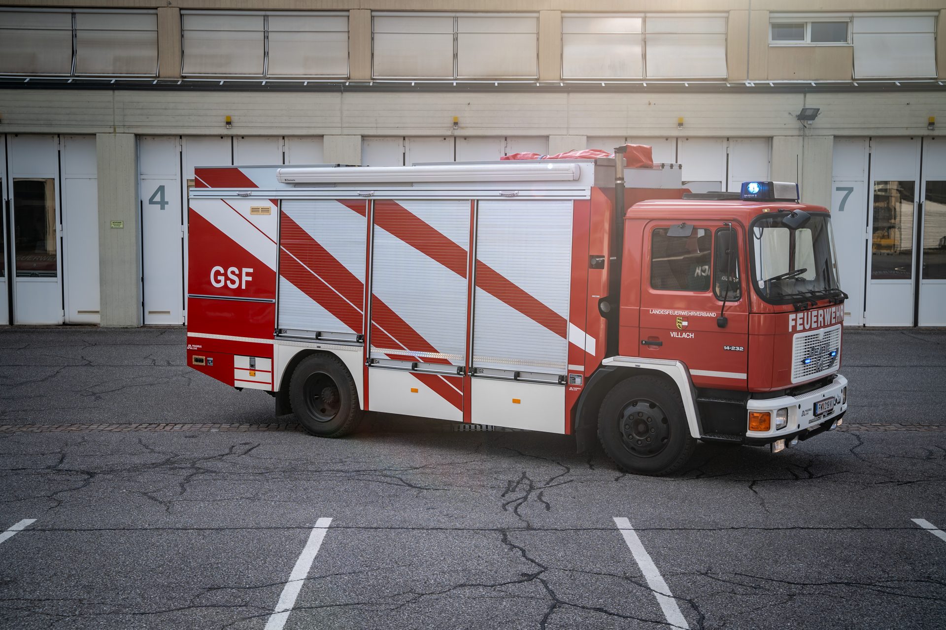 Gefahrstofffahrzeug