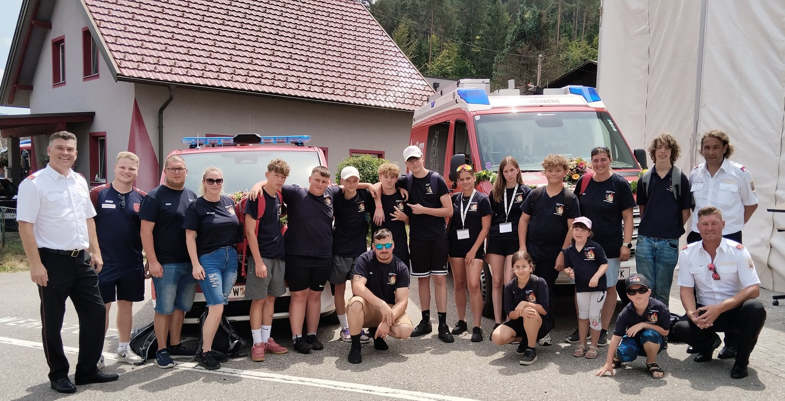 Kameradschaftsbesuch bei der FF Rinkenberg