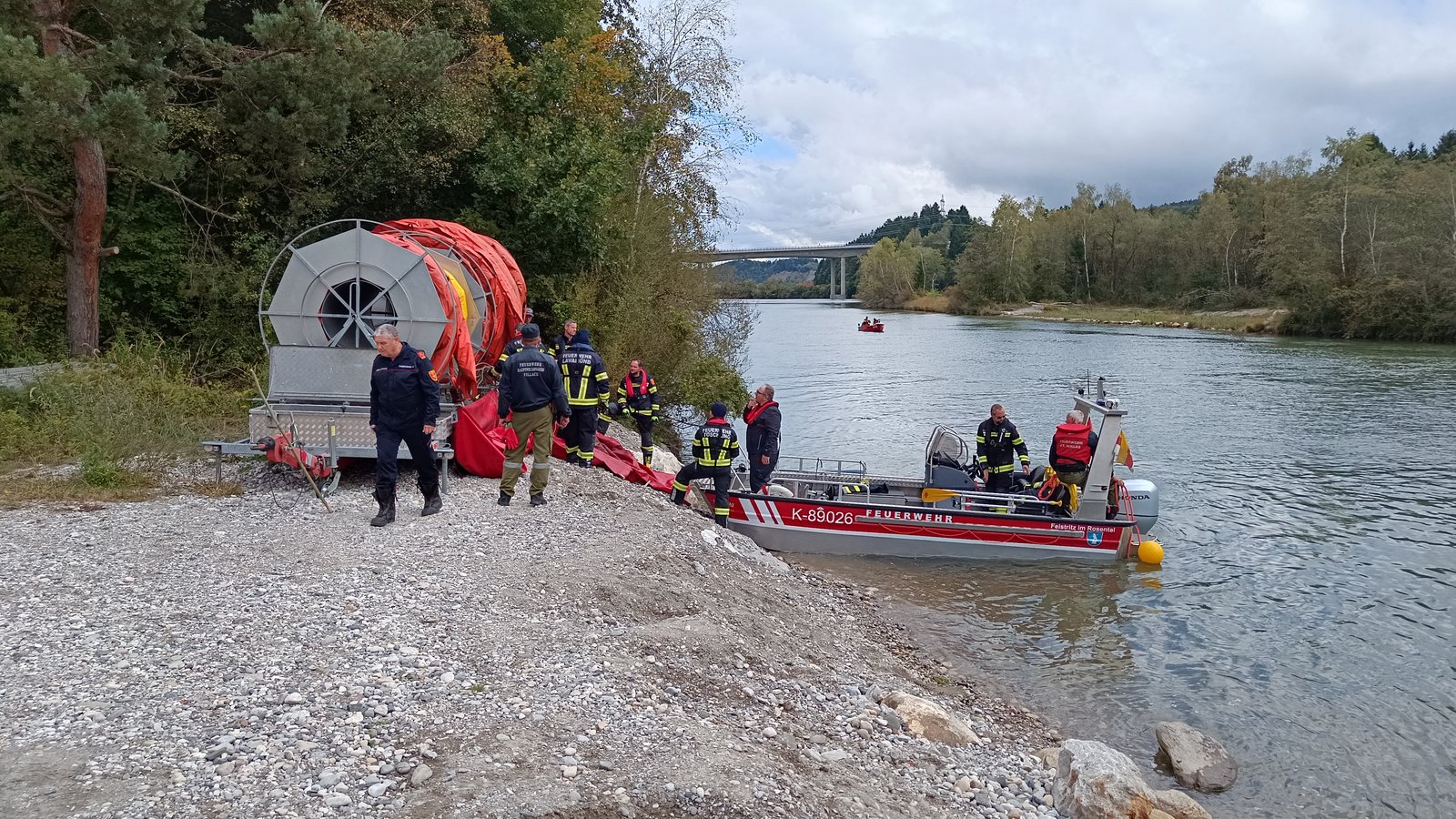 Arbeitsboot – Schleppzille