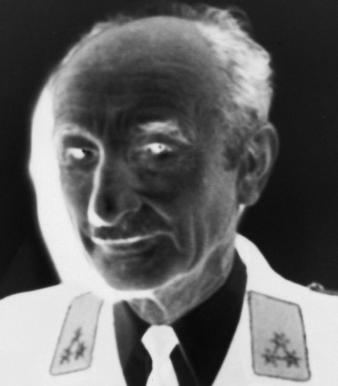 Portrait Kommandant Hans Somma
