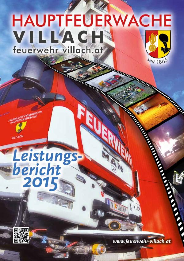 Titelseite Jahresbericht 2015