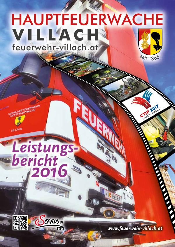 Titelseite Jahresbericht 2016