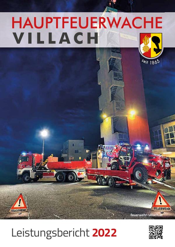 Titelseite Leistungsbericht 2022